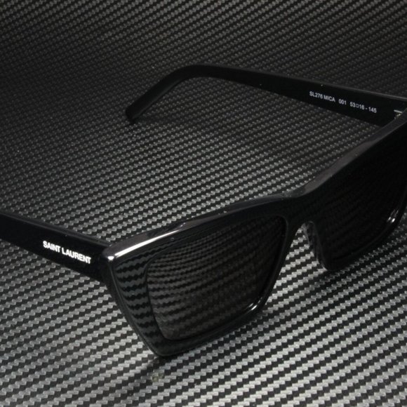Saint Laurent Women\'s Black and Grey Sunglasses!
